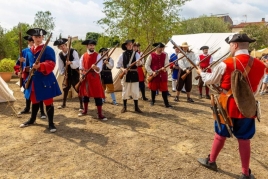 Migueletes Camp from the 18th century in Hostalric Castle