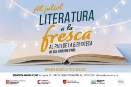 Literatura al aire libre en Santa Cristina d'Aro