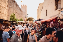 Medieval Market in l'Hospitalet de l'Infant