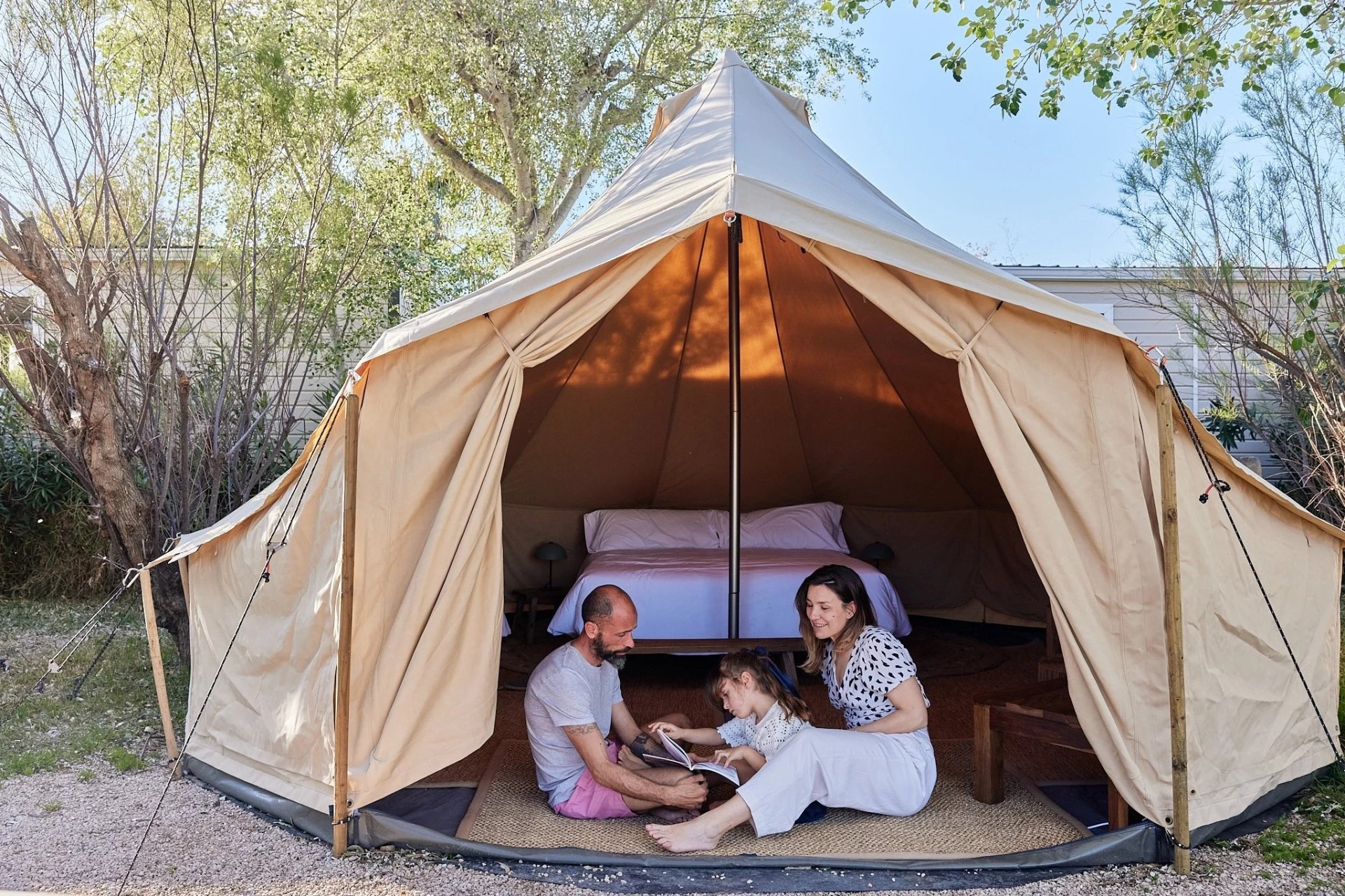 Càmping Ampolla Playa - Taiga Delta de lEbre (Camping Ampola Tenda)