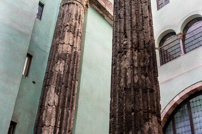 MUHBA - Museu d'Història de Barcelona (Carrer Paradis Temple August Barcino)