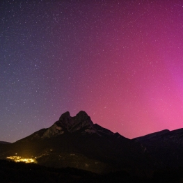 Las Auroras Boreales, un espectáculo inusual en Cataluña