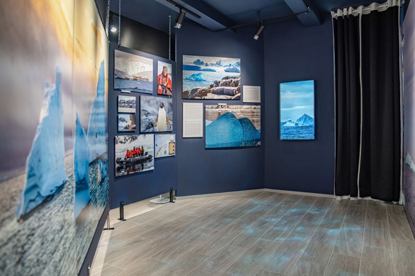 Exposition immersive sur l'Antarctique à la CG Gallery Lloret (Dsc_8049)