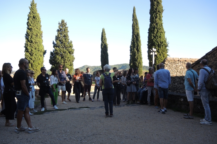 Visite guidée du château d'Hostalric (14.09_visita Do Vins De La Terra_9_)