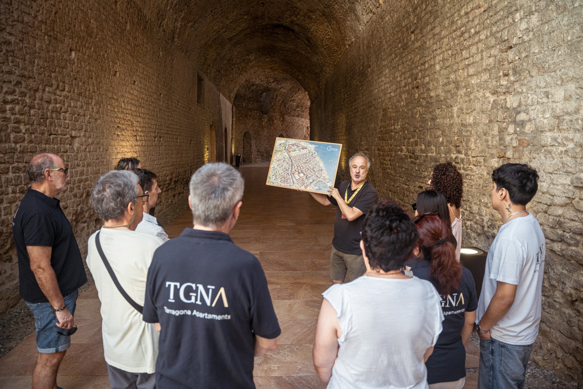 Route de Castellarnau: de Vall Ferrera à Tarragone - TGNA Appartements (Visita Guiada Tarragona Itinere Circ Roma Pretori Volta)
