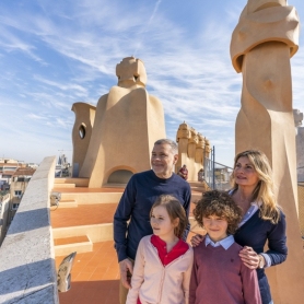 La Pedrera, free for children under 12 years old