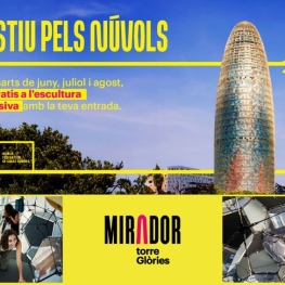 This summer, climb into the clouds of Barcelona from the Mirador&#8230;