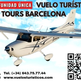 Sky Tour Barcelona with Tourist Flights