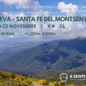 6 Sens - Camino del Montseny (20 au 23 novembre)