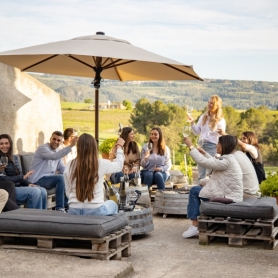 Espace de dégustation des vins El Cep