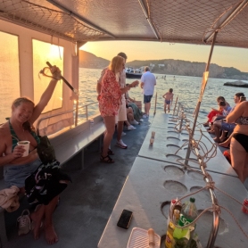 Coucher de soleil: coucher de soleil aux îles Medes avec Medaqua