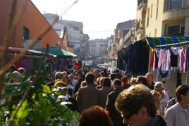 Mercado de los domingos en Tordera