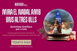 Celebra el Nadal al Mirador Torre Glòries!