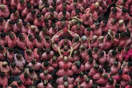 Entrance to the Casteller Museum of Catalunya - Valls