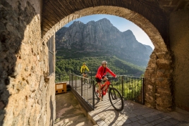 Randonnée et cyclisme dans le Baix Llobregat