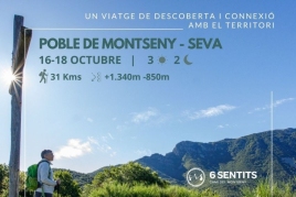 6 Sentidos- Camino del Montseny (del 16 al 18 de octubre)