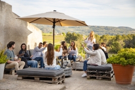 Espace de dégustation des vins El Cep