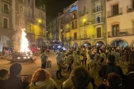 Llegada de los Carboneros y Hoguera de los Inocentes en Balaguer