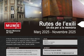 Rutas del Exilio un día para la memoria, marzo 2025 - noviembre…