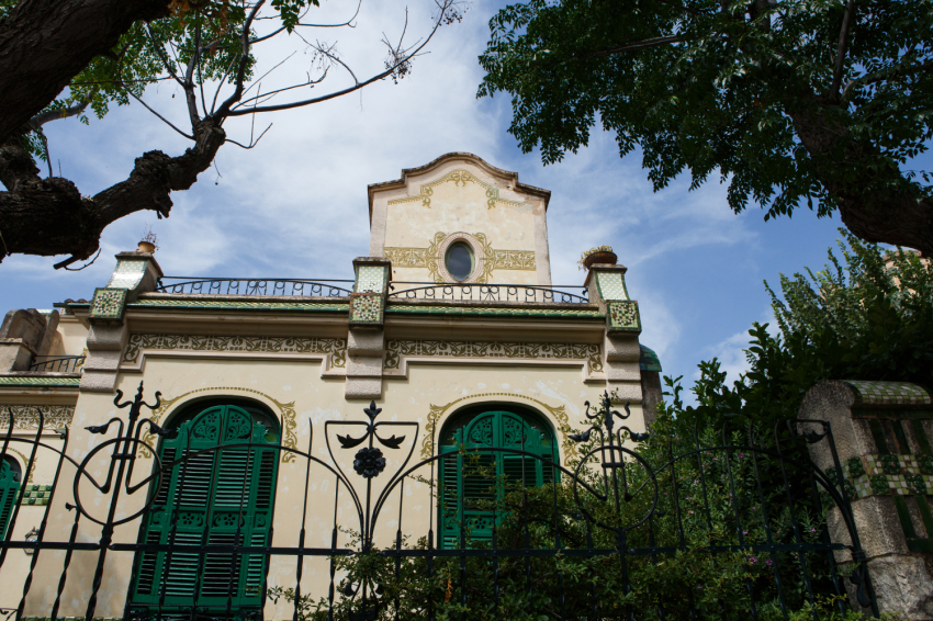 La Garriga (Modernisme_passeig)