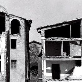 Isona: la reconstruction d&#39;une ville entre deux fronts