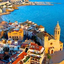 Sitges, a town accessible