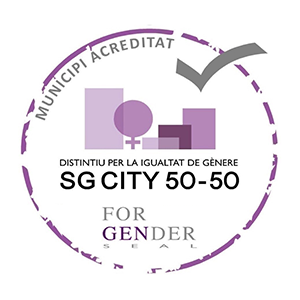 Badge for Gender Equality with the SG CITY 50-50 standard